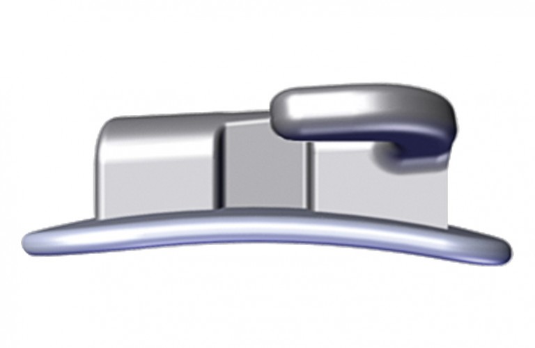 Near-Horizontal HookHook located on mesial edge angled at a near horizontal orientation.