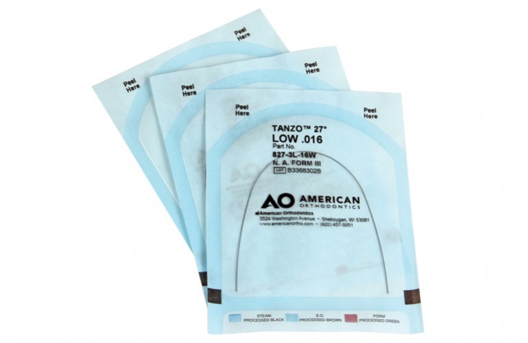 Sterilizable PackagingTanzo's sterilizable individual packaging enhances safety, eliminates cross contamination, and adds to the clean, clinical environment of the orthodontics office.